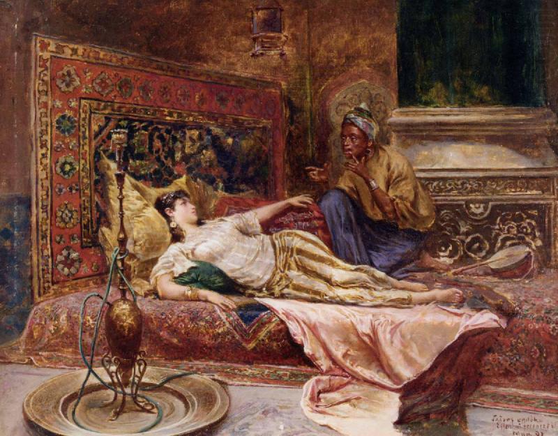 Reclining Odalisque, Ferencz Franz Eisenhut